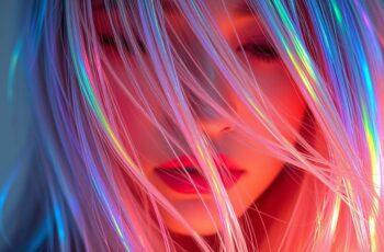Tendência Cabelo Holográfico 2025 – Vejam inspirações