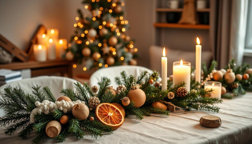 Decoração de Natal Sustentável