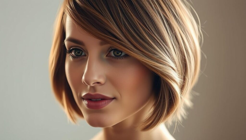 French Bob corte de cabelo