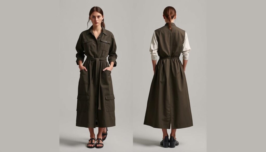 Vestidos utilitários 2025