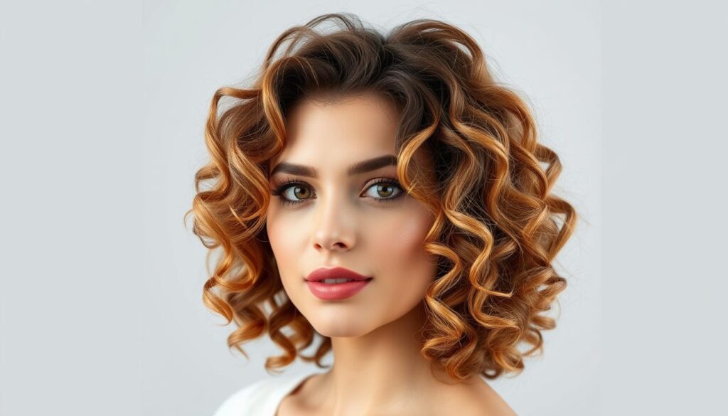 corte camadas arredondadas cabelo cacheado