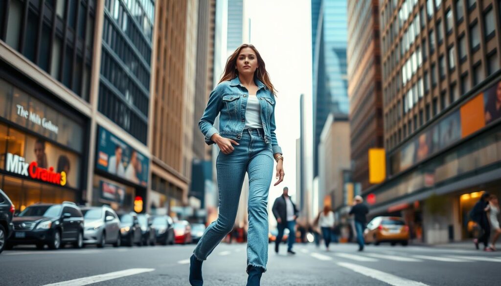 look all denim