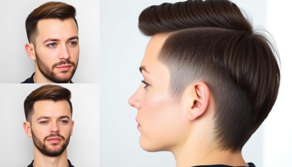tapered cut cabelo cacheado