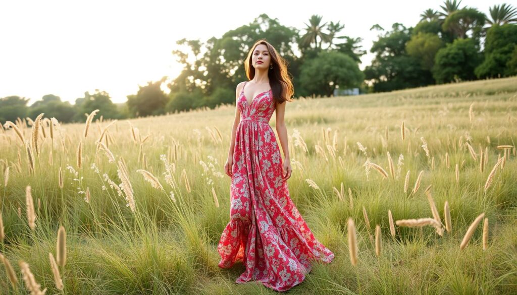 vestidos longos moda cristã